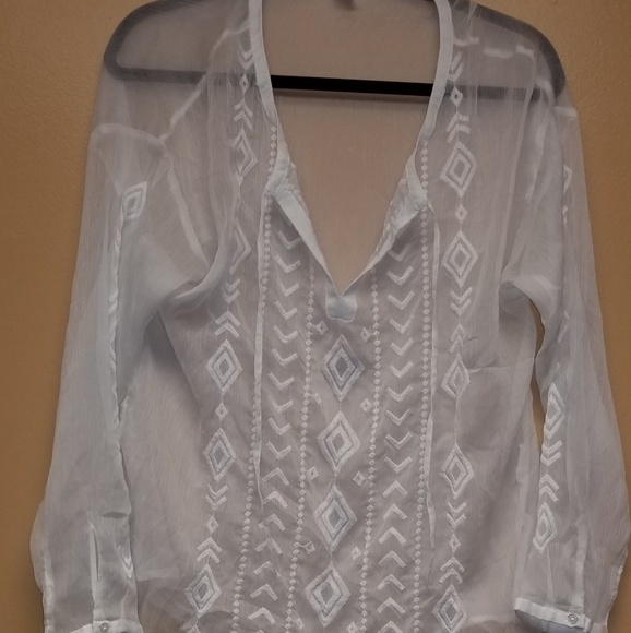 Old Navy Tops - Old Navy Women Sheer Blouse